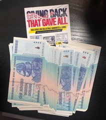 🇿🇼 ZIMBABWE 100 TRILLION DOLLAR BANKNOTES, AA/2008, UNCIRCULATED, LOT OF 20