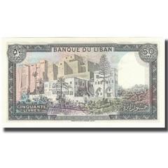 [#125572] Banknote, Lebanon, 50 Livres, KM:65c, UNC(65-70)