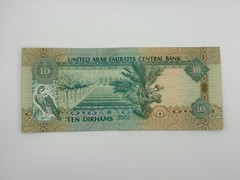 United Arab Emirates 10 Dirhams 2013 Great Condition Circulated Paper Banknote