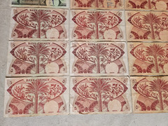 Yemen South Arabia Currency Authority Dinars /Fils 1960’s & 1980’s Lot Banknotes