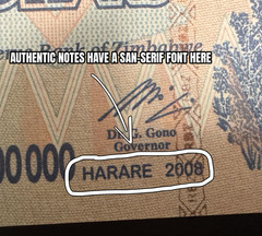 🇿🇼 ZIMBABWE 100 TRILLION DOLLAR AA/2008 P-91 CIRCULATED CURRENCY