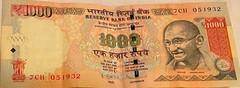 INDIAN 1000 RUPEE NOTE ( ONE NOTE ) FOR COLLECTION