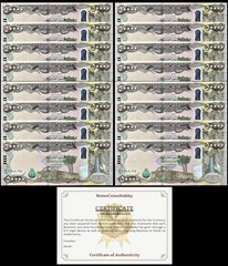 IRAQI Dinar 800,000 (16 x 50k) UV PASSED with C.O.A 2022-25 UNC Ship from CANADA