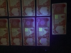 350000 DINAR Iraq 14x 25000 DINARS – Circulated Notes