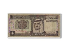 [#312385] Banknote, Saudi Arabia, 1 Riyal, L. AH 1379 (1984), KM:21c, VG(8-10)