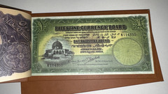 Palestinian Currency Board Fancy Booklet Containing 500 Mils to 100 Pounds