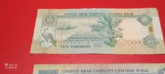 Vintage United Arab Emirates UAE Banknote Lot – 10 & 20 Dirhams – World Paper…
