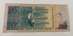 1980 Qatar Monetary Complete Set 1 5 10 50 100 500 Riyals Banknotes 2nd Issue