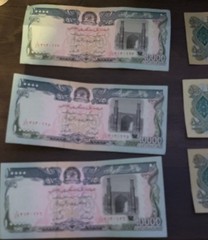 32,650 Afghan Afghani (AFN) Banknotes – Authentic Currency – Lot – Circulated