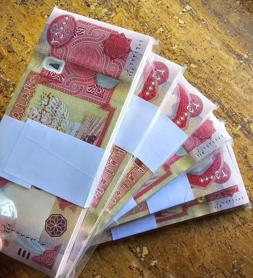 One MILLION Iraqi Dinars * Authentic Iraq Currency – 1,000,000 IQD (25000 x 40)