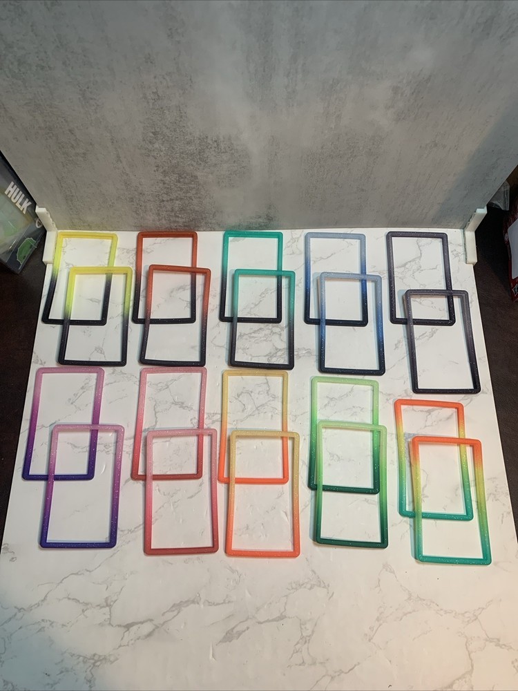 VALUN Fits PSA Slab Bumper 20 Pack (Multi-Color) Hard TPU PSA Slab Protector