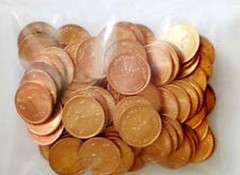 MUSCAT & OMAN 2 BAIZA KM36 1390 1st Money COIN 1,000 PCS COIN LOT GCC ARAB GULF