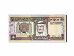 [#311628] Banknote, Saudi Arabia, 1 Riyal, L. AH 1379 (1984), KM:21b, UNC(65-70)