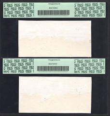 Lebanon Face&Back 1 Livre 1957 Unissued Design Photographic Proof Uncirculated