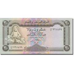 [#607167] Banknote, Yemen Arab Republic, 20 Rials, 1995, Undated (1995), KM:25,