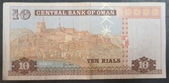2000 Oman 10 Rials P40, C3-2791513 ٢٧٩١٥١٣ج٣