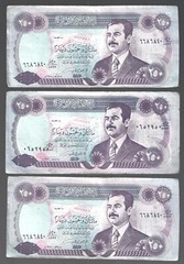Iraq💥 Buy 1X LARGE 250 Dinars get 1X SMALL 250 Dinars FREE !!! 😱 Lot #4637