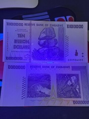 Zimbabwe Currency, 10 Billion Dollar Banknote, A+++ CIRCULATED World Paper Money