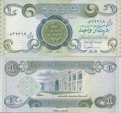 Iraq Pick-number: 69a (1984) bankfrisch 1979 1 Dinar