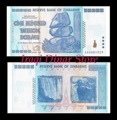 100 Trillion Zimbabwe $, 500,000 Vietnam Dong & A 25, 000 Iraqi Dinar Unc Lot