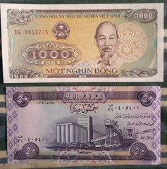 50 Iraqi Dinar + Receive 1000 Vietnamese Dong Free , Iraq Vietnam