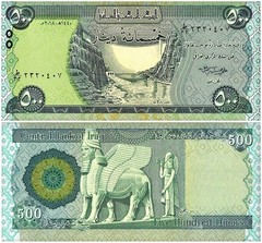 Iraq 50-50000 Dinars 8 Pieces Set, 2003-2021, P-90-103, UNC