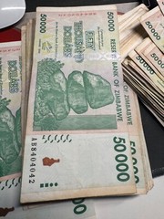 Zimbabwe 50000 Thousand Dollars, CIRCULATED Currency 50000, 2008, P-74a