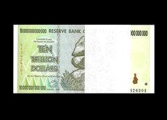 10 Trillion Zimbabwe Dollars, 100, 000 Vietnam Dong & 1, 000 Iraq Iraqi Dinar