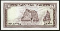 LEBANON – LEBANON – 10 Livres 1986 P.63f pr.NEW / UNC-