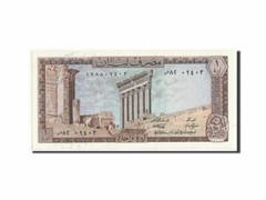[#350103] Banknote, Lebanon, 1 Livre, 1980, UNC(64)