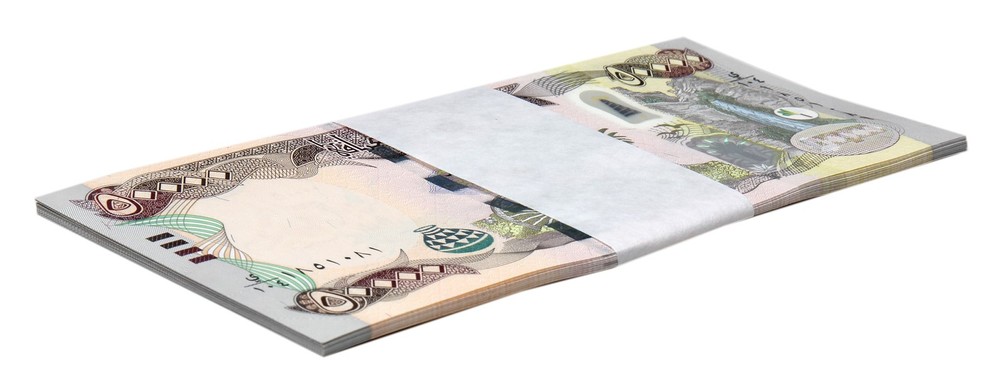 Iraq 50000 Dinars, 20 Pieces (1 Million IQD) Random Year, P-103, UNC