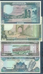 Lebanon 1 – 10000 Livres 11Pcs Set, 1980 – 1998, UNC, See Description