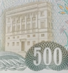 Greece. RRR 500 Greek Drachmai 1983 UNC Ioannis Kapodistrias & Fortress of Corfu