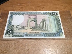 1988 50 Livres Lebanon Banknote World Paper Money Uncirculated Lot of 3 Billd