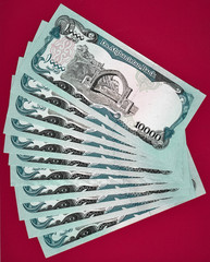 AFGHANISTAN 10,000 10000 AFGHANIS 1993 UNC BANKNOTE – ONE NOTE ONLY – (Pick-63b)