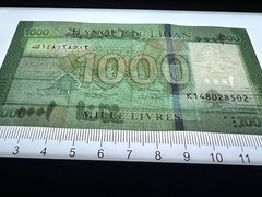 10x Lebanon 1000 Livres UNC Banknote Currency World Money Paper Cash