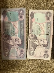 1995 Central Bank Of Iraq Two Hundred Fifty (250) Dinars Note LOT OF 5 Bills–A