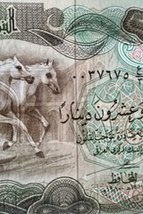 25 Dinar Dinars Iraq Banknotes Iraqi Paper Money 1980 P-66b p66 World Saddam UNC