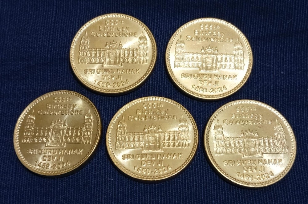5 x Pakistan 2024,”555th year of Baba Guru Nanak” Jayanti Kartarpur Sahib, UNC