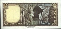 lebanon Pick-number: 61c (1980) bankfrisch 1980 1 Livre