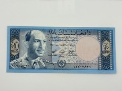 Afghanistan 20 Afghanis 1961 UNC Banknote Foreign Currency Collectible Money