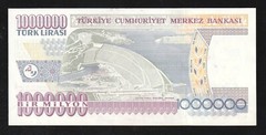 TURKEY, 1000000 , ( 1,000,000 ) LIRA 3 th ISSUE ( 2002-2006 ) P 213 UNC *M.Kemal