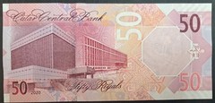 2020 Qatar 50 Riyals P35, D18-732326.