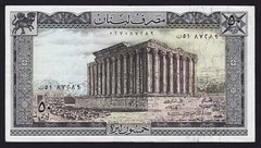 Lebanon 50 Livres Banknote 1974 P-65b.3