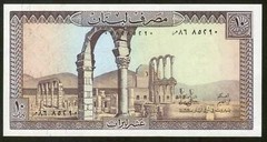 LEBANON – LEBANON – 10 Livres 1986 P.63f pr.NEW / UNC-