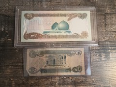 Iraq Banknotes, Dinar (1984-1986) – LOT of 2