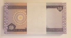 100Pcs IRAQI IRAQ 50 dinar DOLLARS BANKNOTE CURRENCY UNC 2003 Pristine Notes!