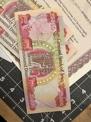 New Iraqi Dinar 1 x 25000 IQD Banknote Uncirculated Authentic – Crisp Collector