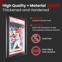 VALUN PSA Slab Bumper 5 Pack (Multi-Color) – Hard TPU PSA Slab Protector G