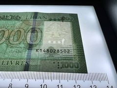 10x Lebanon 1000 Livres UNC Banknote Currency World Money Paper Cash